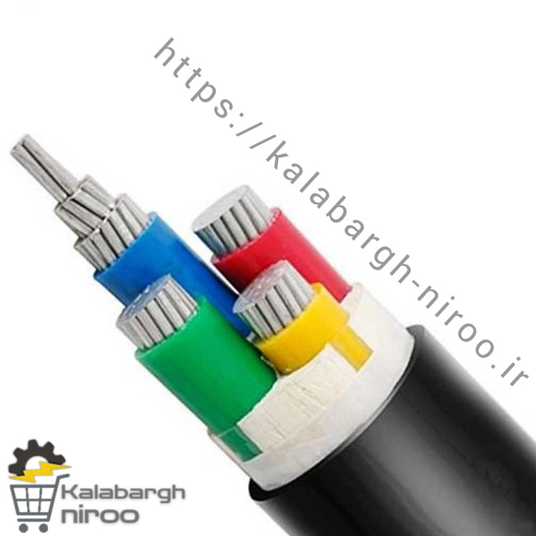کابل آلومینیوم زمینی 70+120*3 pvc
